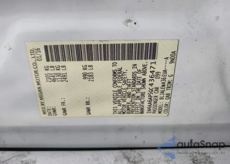 2016 Nissan Maxima 3.5 Sl из США, поврежденный, VIN 1N4AA6AP5GC436471